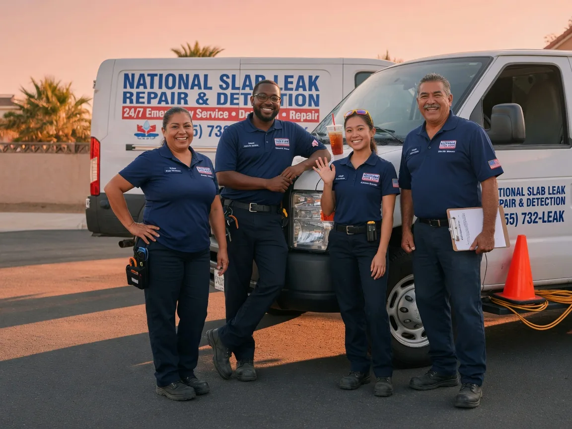 Slab Leak Detection company in Burchard, NE